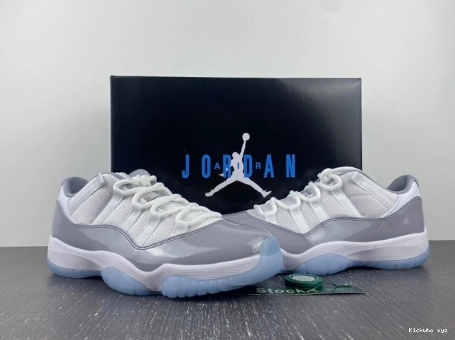 Cement 11 Low Jordan AV2187-140 Grey Air 0615